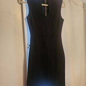 Elegant Black Sleeveless Dress